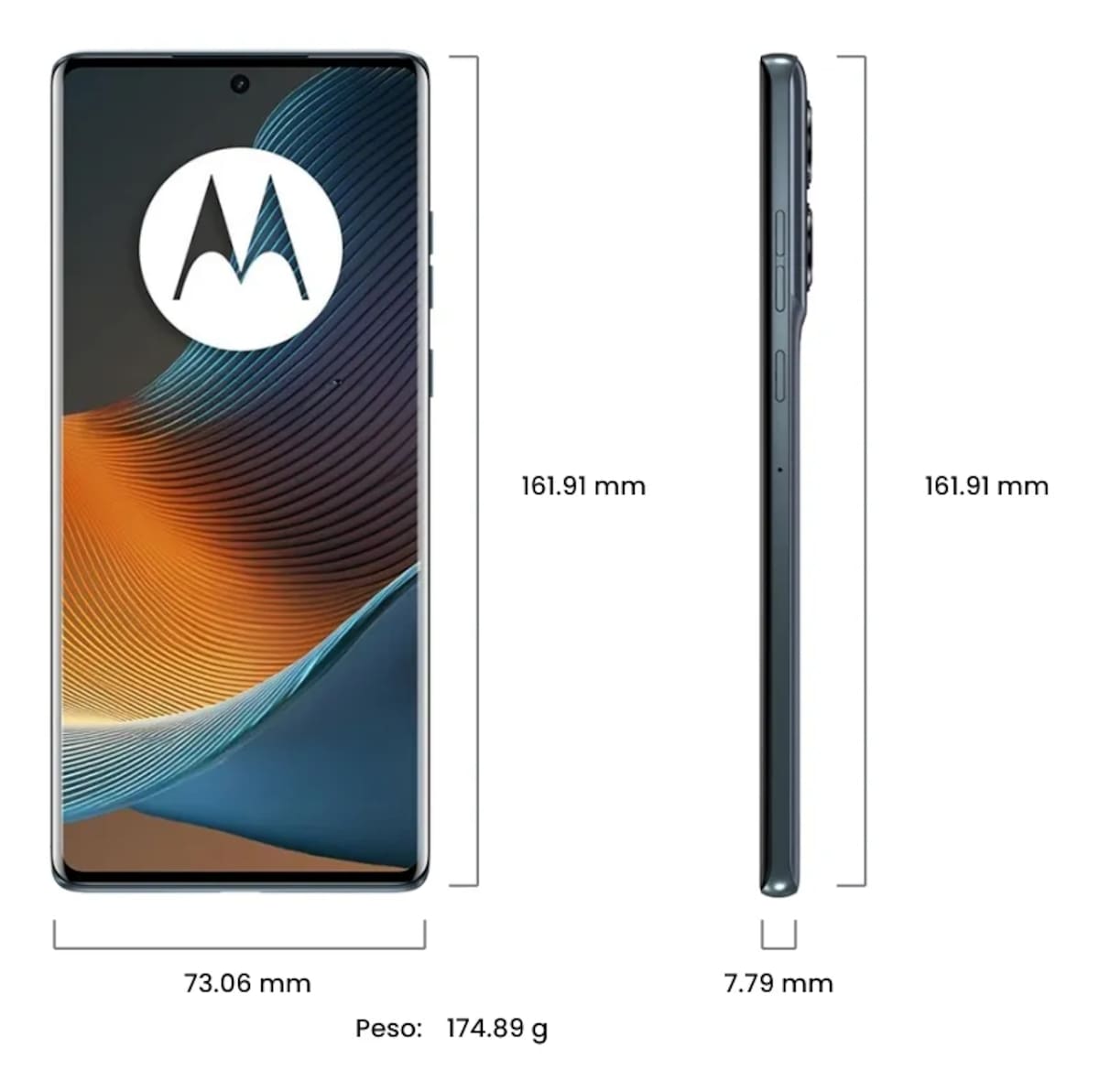 El celular Motorola Edge 50 Fusion, se vende por menos de 4,000 pesos en Mercado Libre y es de gama media. | Foto: Mercado Libre