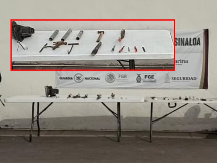 Revisión sorpresa en penal de Culiacán: decomisan celulares, armas hechizas y una sierra circular en operativo interinstitucional