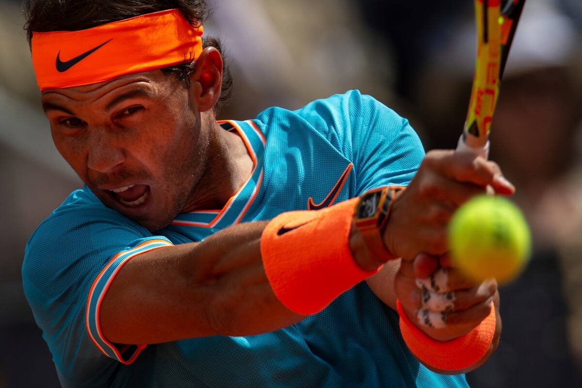 Debut triunfal de Rafael Nadal en Madrid