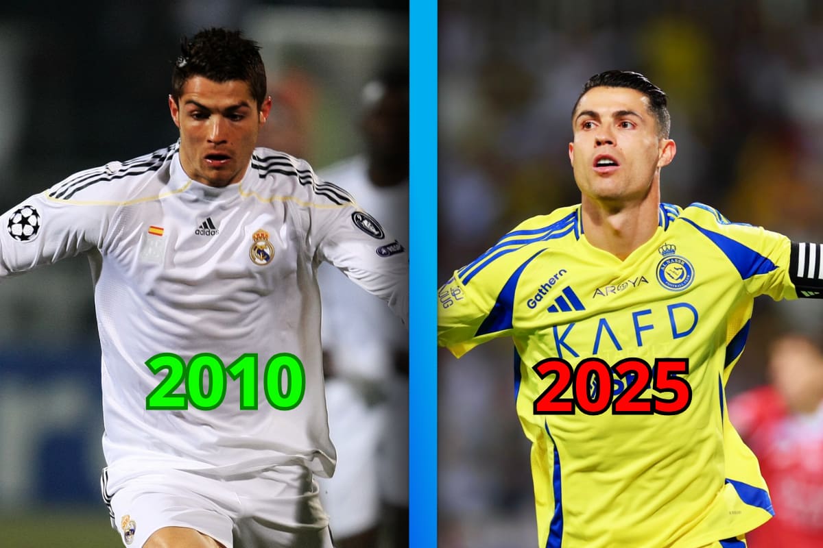 Cristiano Ronaldo, a un partido de romper una racha histórica que mantiene desde 2010