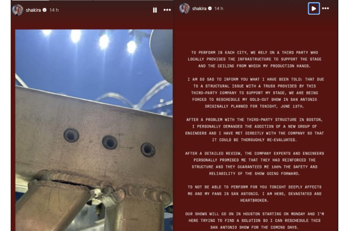 La famosa compartió las razones en Instagram.