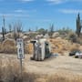 Tres mujeres resultan lesionadas tras salida de camino en Cataviña