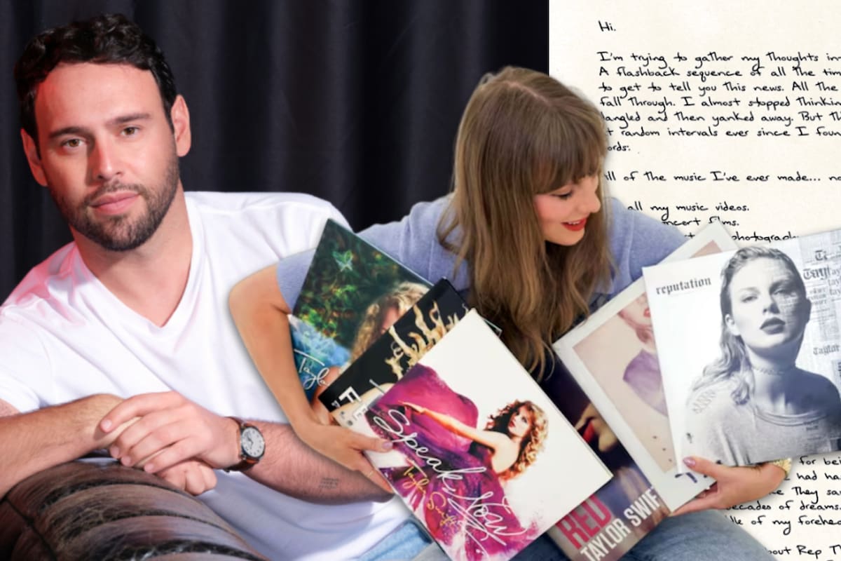 “Estoy feliz por ella”: Scooter Braun reacciona a Taylor Swift recuperando su música, seis años después de que compró sus álbumes “sin su consentimiento”