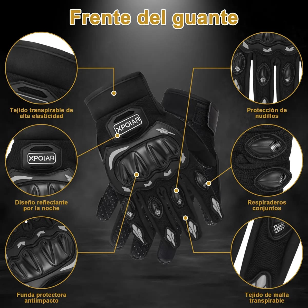 Guantes de protección para motocicleta | Mercado Libre