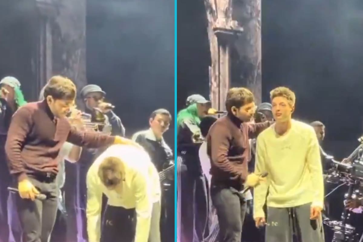 Peso Pluma genera preocupación por posibles signos de consumo de sustancias durante su reciente presentación (VIDEO)