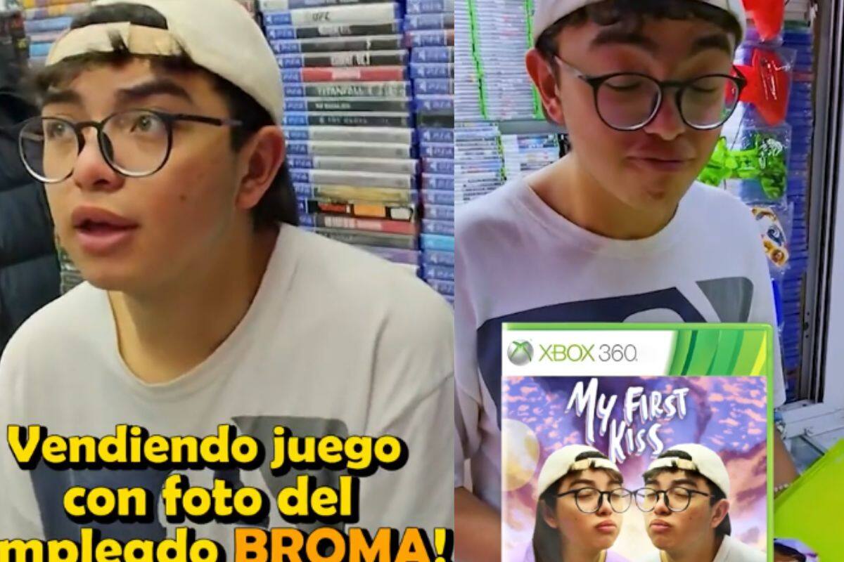 Hombre vende videojuegos juegos con el rostro del empleado y se hace viral
