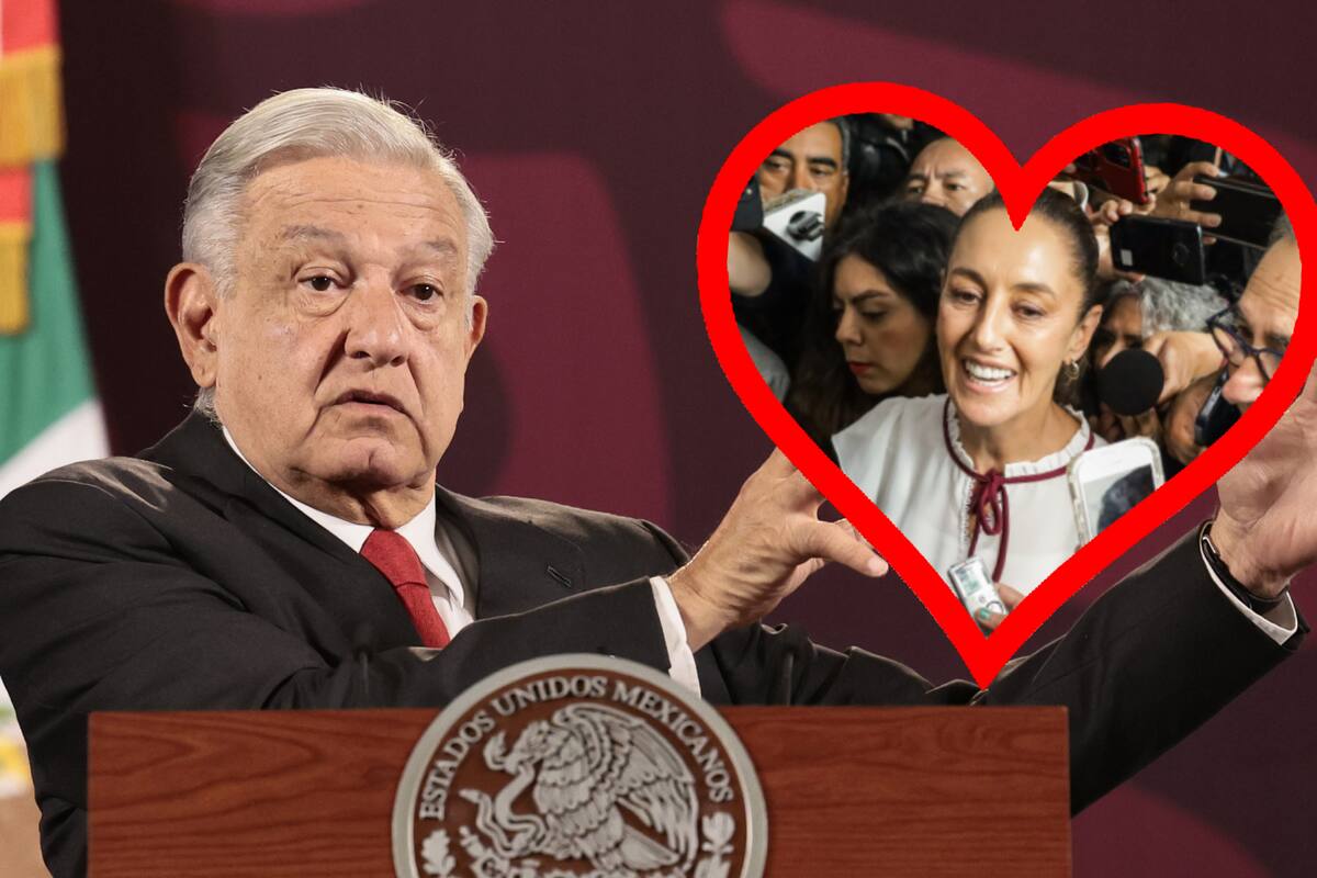“La quiero, mucho, mucho”: AMLO aclara relación con Sheinbaum tras debate