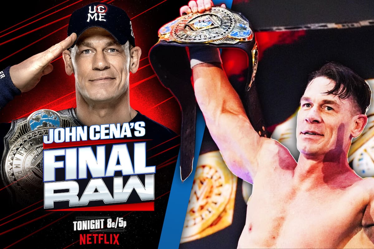 John Cena vivirá el último RAW de su carrera en WWE este lunes: ¿A qué hora y dónde ver EN VIVO?