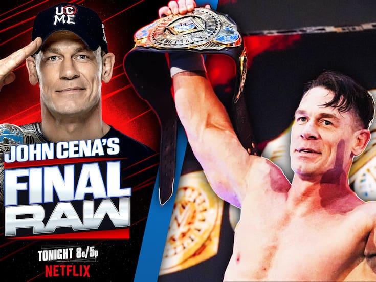 John Cena vivirá el último RAW de su carrera en WWE este lunes: ¿A qué hora y dónde ver EN VIVO?
