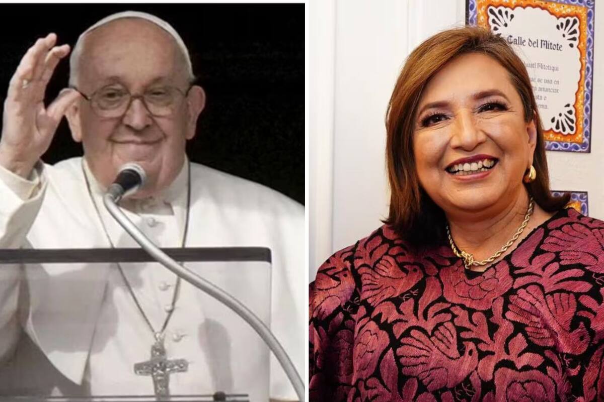 Xóchitl Gálvez se reúne con el Papa Francisco en El Vaticano