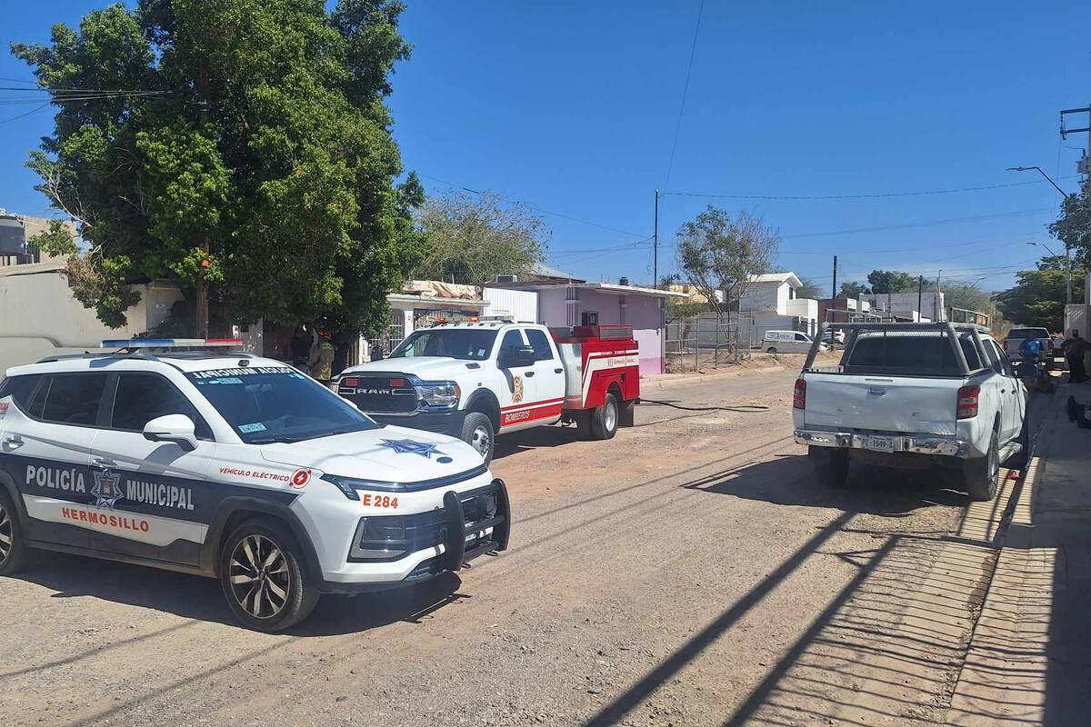 Hombre muere calcinado tras incendio en su domicilio en Hermosillo