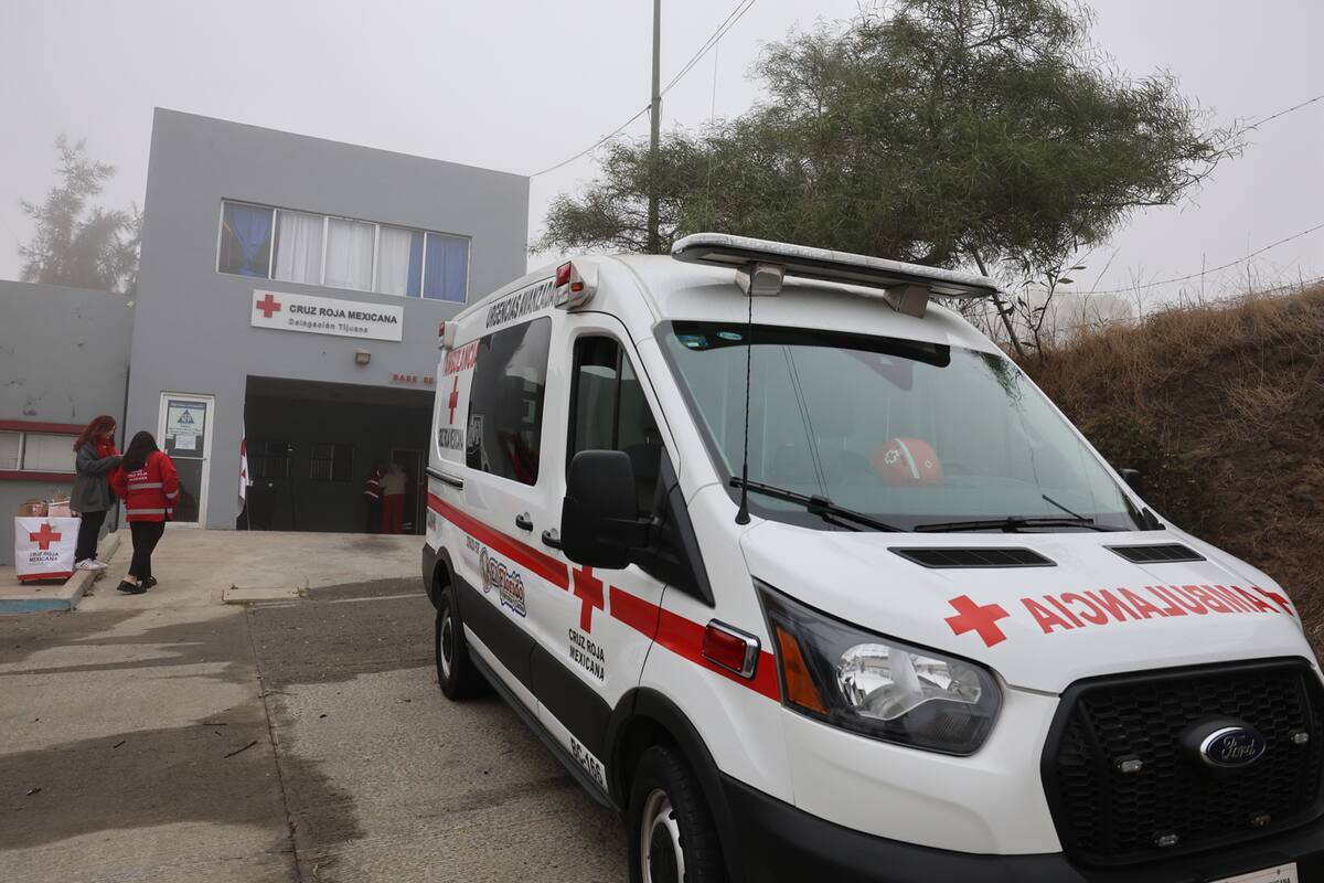 Cruz Roja Mexicana brindó más de 90 mil servicios en BC durante 2024