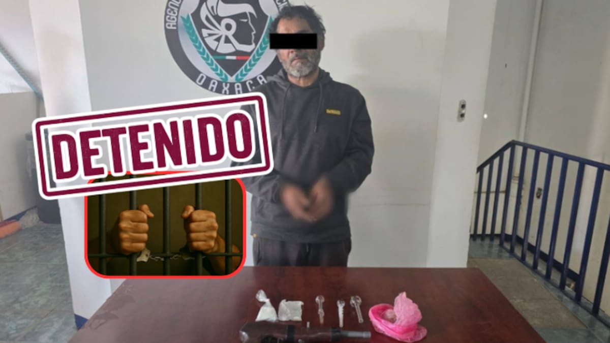 Detenido en Oaxaca tras abrir fuego con arma hechiza contra agentes: enfrentamiento por violencia familiar termina con hallazgo de cristal