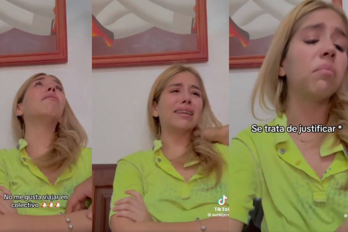 VIRAL | Una joven llora porque no quiere subirse al transporte público: “está lleno de negros”
