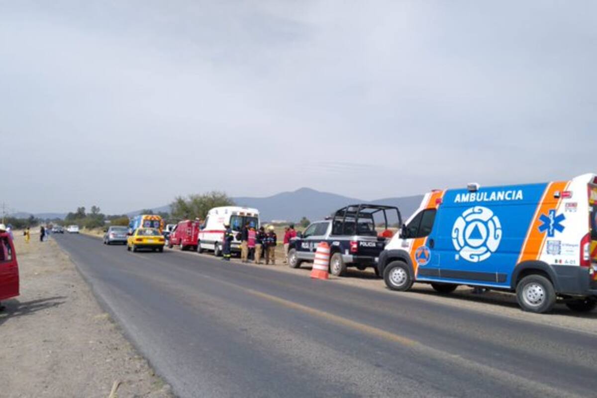 Neblina causa carambola en Querétaro; hay un muerto y 18 lesionados