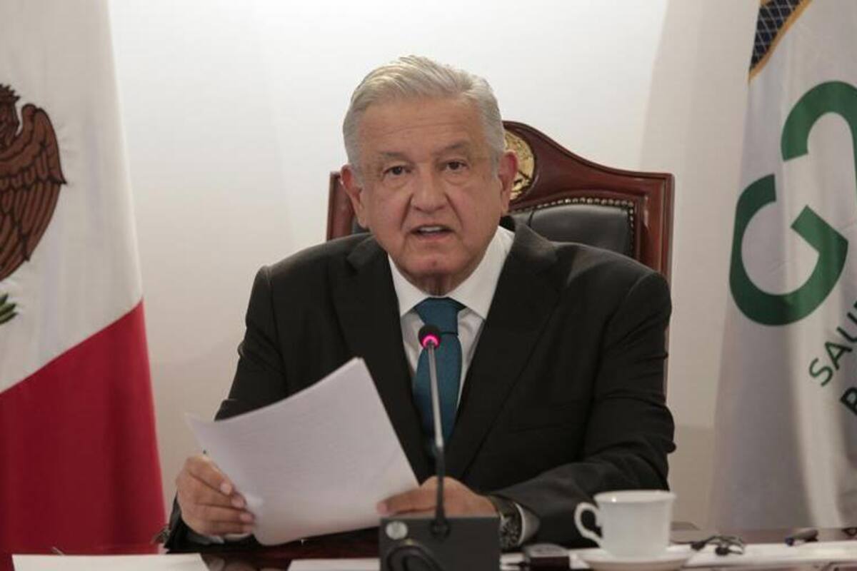 AMLO plantea ante G20 quitar montos y pagos de deuda a países pobres