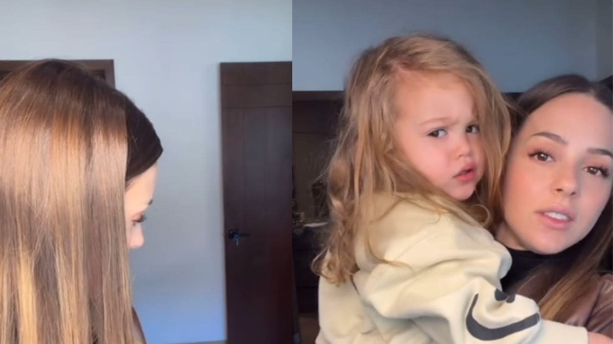 El polémico comentario de Mariel, la hija de dos años de Mariana Rodríguez, que hizo entristecer a medio internet