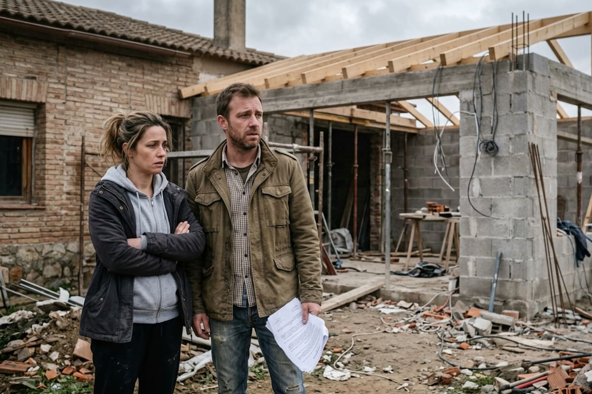 Una pareja contrató a un albañil para ampliar su casa y terminó con la vivienda en ruinas y arrestada por acoso tras intentar localizar al trabajador que los denunció, por lo que ahora el responsable deberá pagarles una indemnización superior a los dos millones de pesos