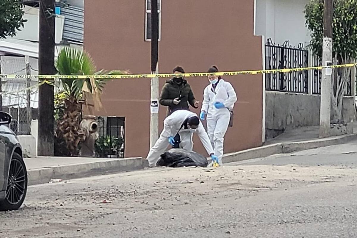 Localizan restos humanos dentro de bolsa de plástico en Tijuana
