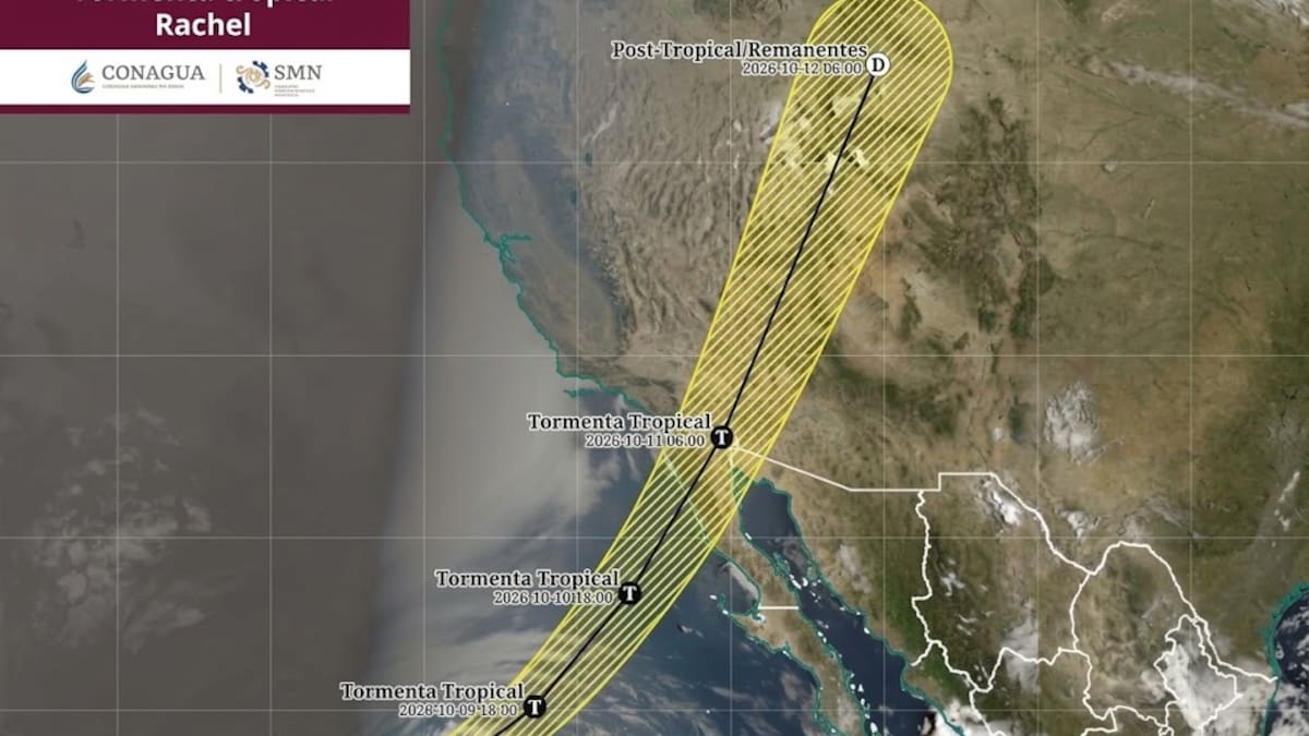 Lluvias y vientos de hasta 140 km/h pondrán en alerta a Baja California este fin de semana