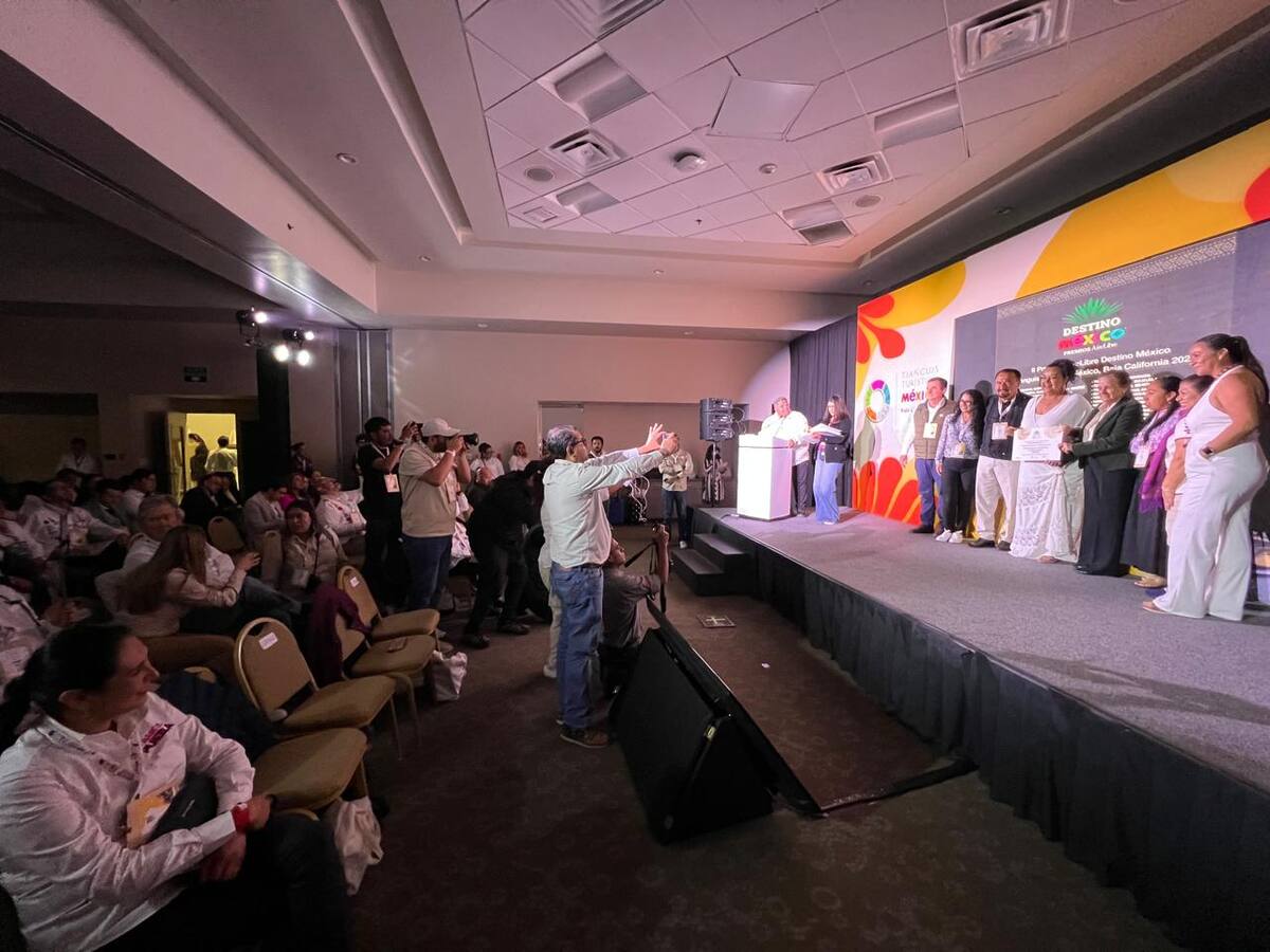 La premiación se realizó en el marco del Tianguis Turístico 2025.
