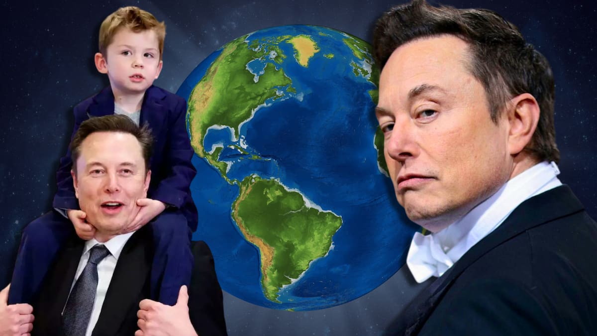 Elon Musk piensa que bajas tasas de natalidad serán la “causa de la extinción masiva de naciones enteras”; usuarios bromean que por eso tiene tantos hijos