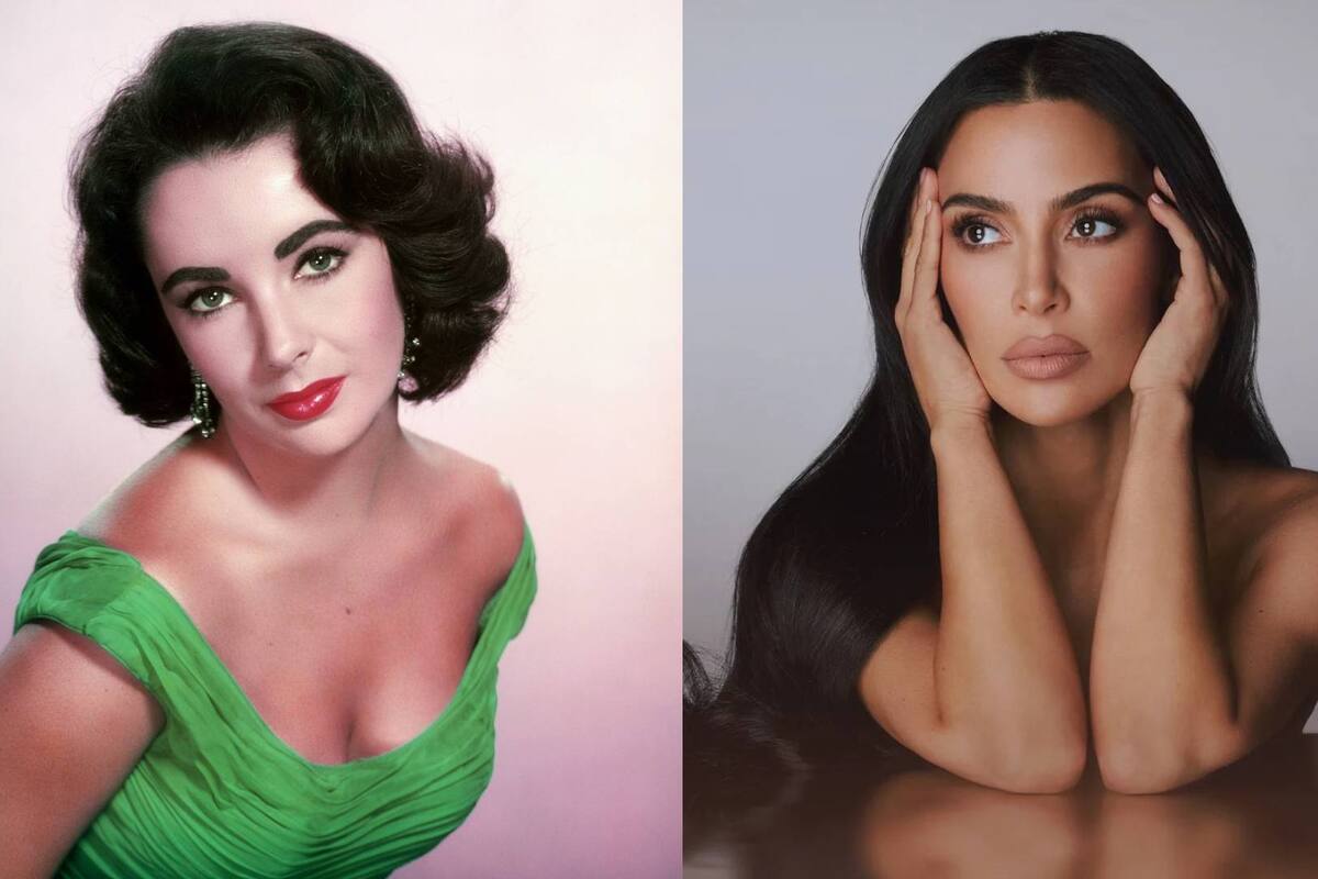 Kim Kardashian participará en serie documental sobre Elizabeth Taylor, revela BBC