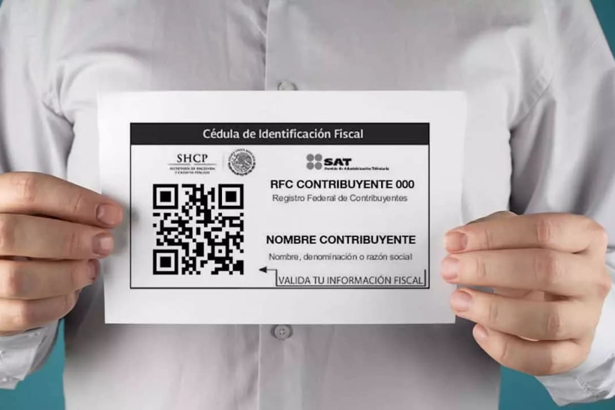 Así puedes imprimir tu RFC gratis, desde el portal del SAT con la CURP como único requisito