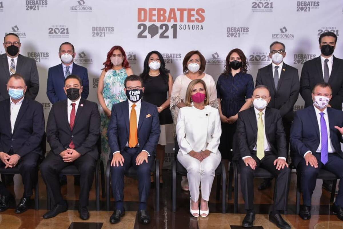 Redes critican fallas en transmisión del debate por gubernatura de Sonora