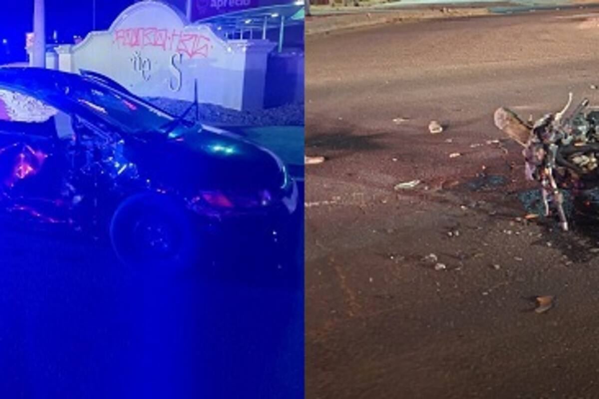 Motociclista muere en choque en Los Viñedos