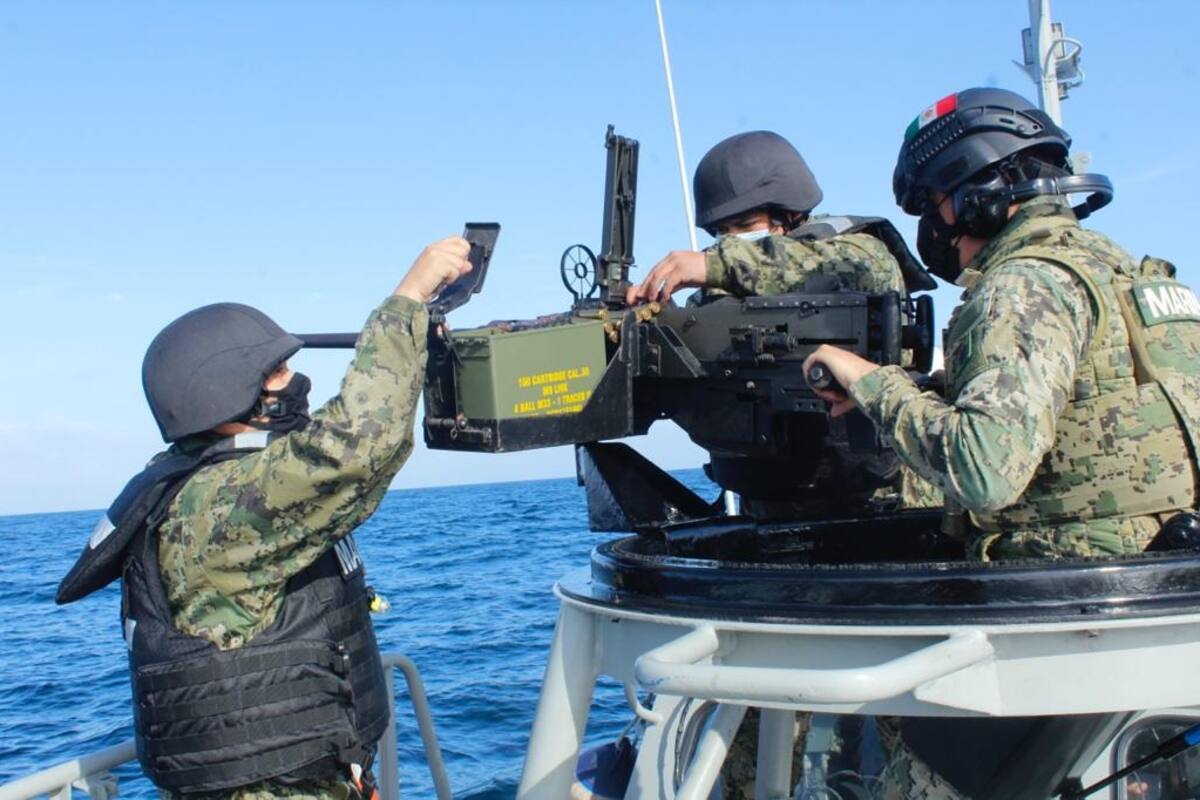 Realizan ejercicios de adiestramiento naval en Punta Colonet