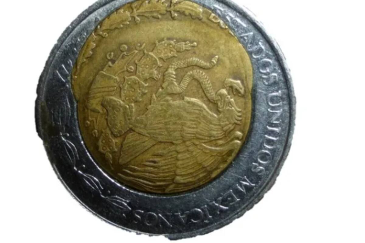 ¿Te interesa? Moneda de un peso se vende en 4 mil 500 pesos en internet