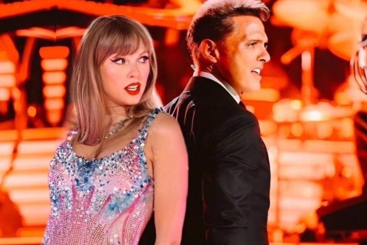 Luis Miguel comparte en Instagram foto con Taylor Swift