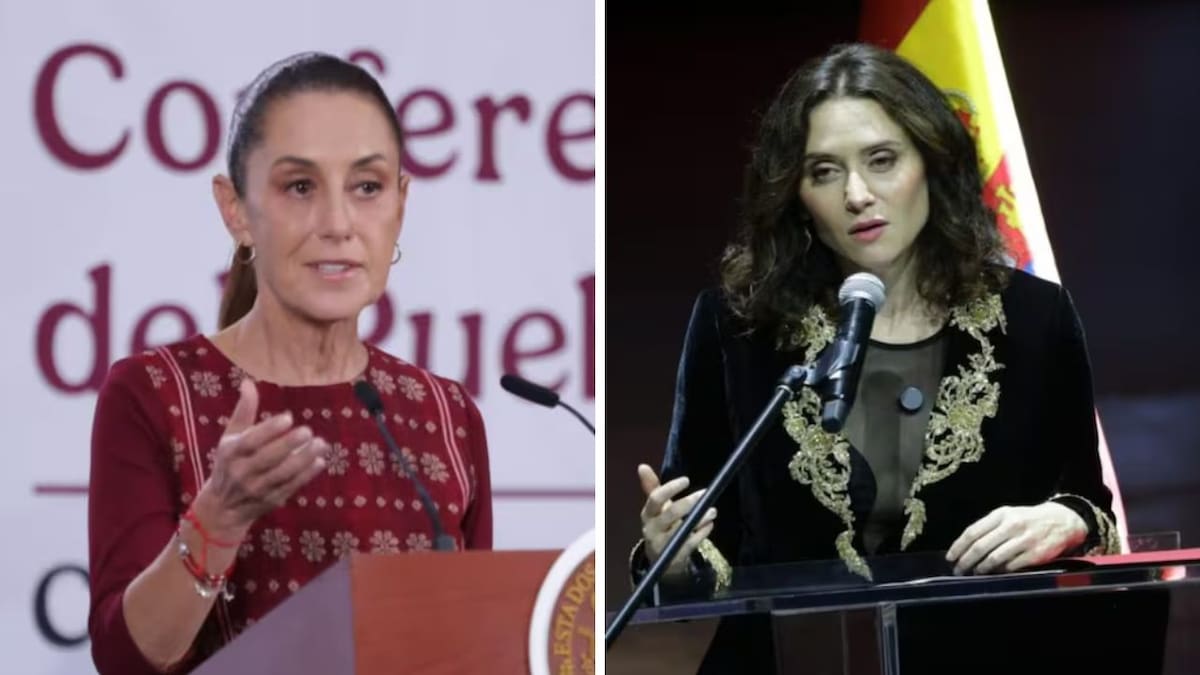 Sheinbaum cuestiona visita de Isabel Díaz Ayuso a México y exige saber quién la invitó; polémica crece por evento ligado a Hernán Cortés y el uso de “Méjico” en redes sociales