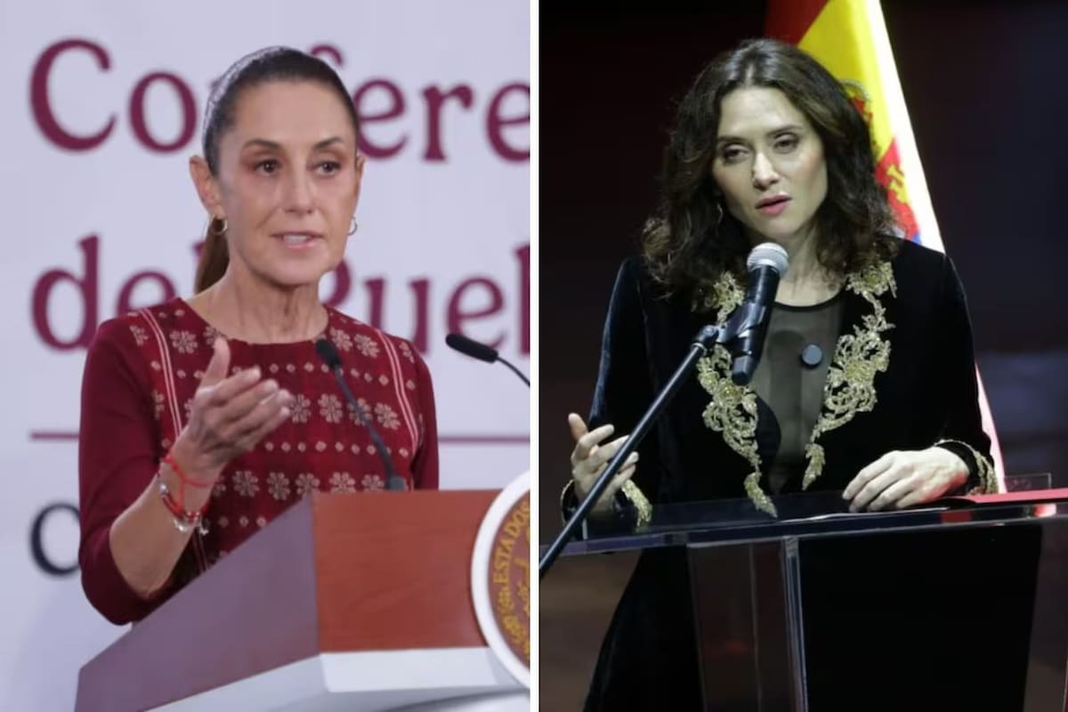 Sheinbaum cuestiona visita de Isabel Díaz Ayuso a México y exige saber quién la invitó; polémica crece por evento ligado a Hernán Cortés y el uso de “Méjico” en redes sociales