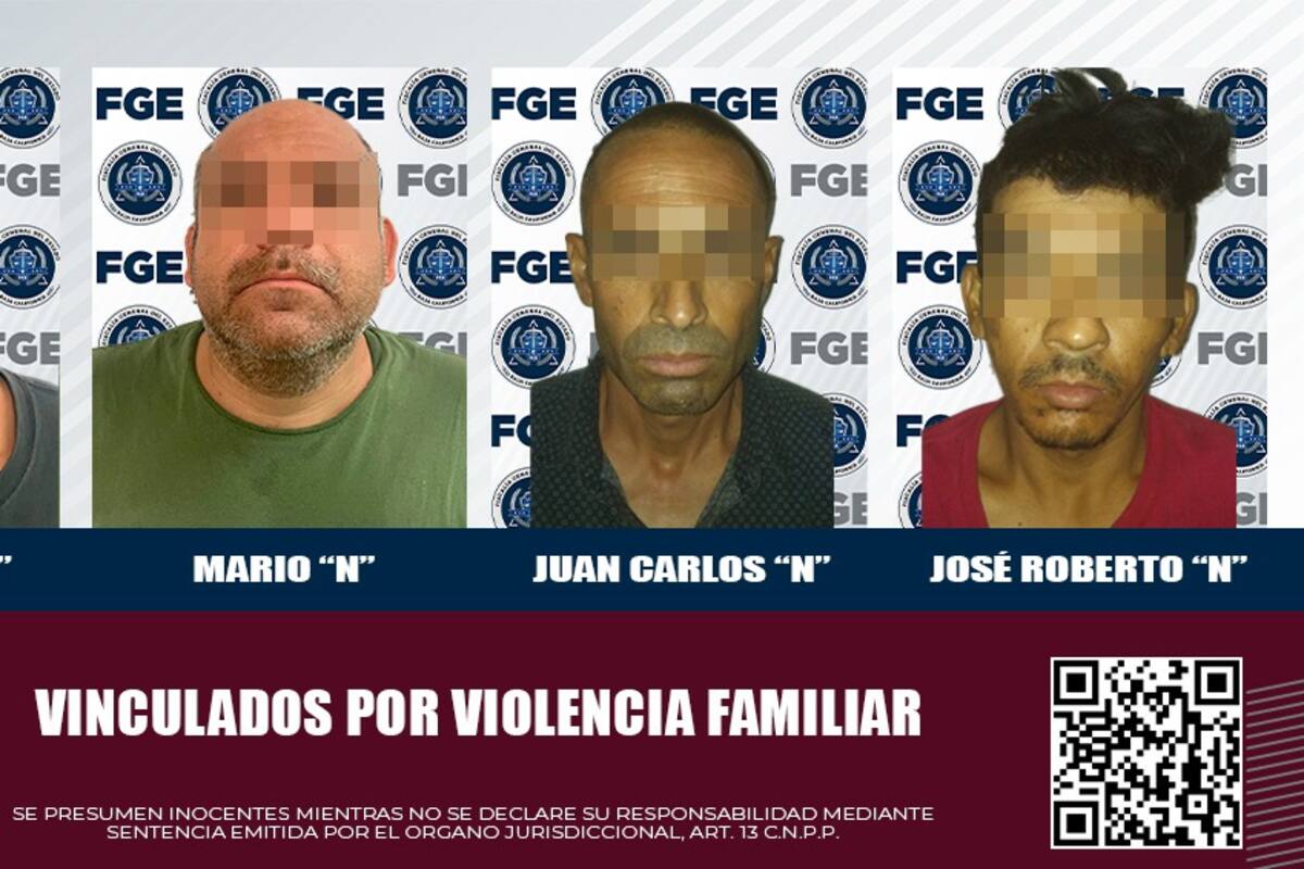 Dan vinculación a proceso a cuatro por violencia familiar