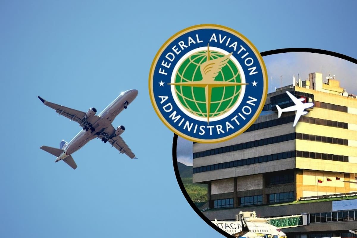 Alerta de seguridad aérea: FAA advierte sobre riesgos extremos en el espacio aéreo de Venezuela