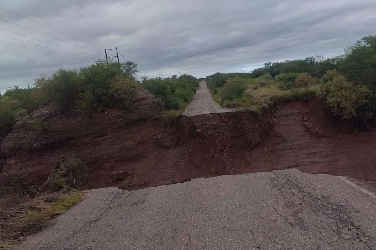 Huracán Polo causa daños en caminos y afectaciones en la energía en Suaqui