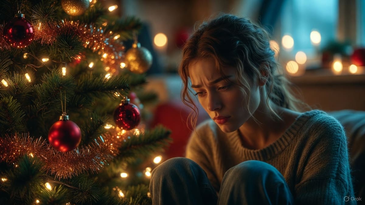 Estrés de fin de año causas de la ansiedad en diciembre y cómo controlarla | Foto: Grok