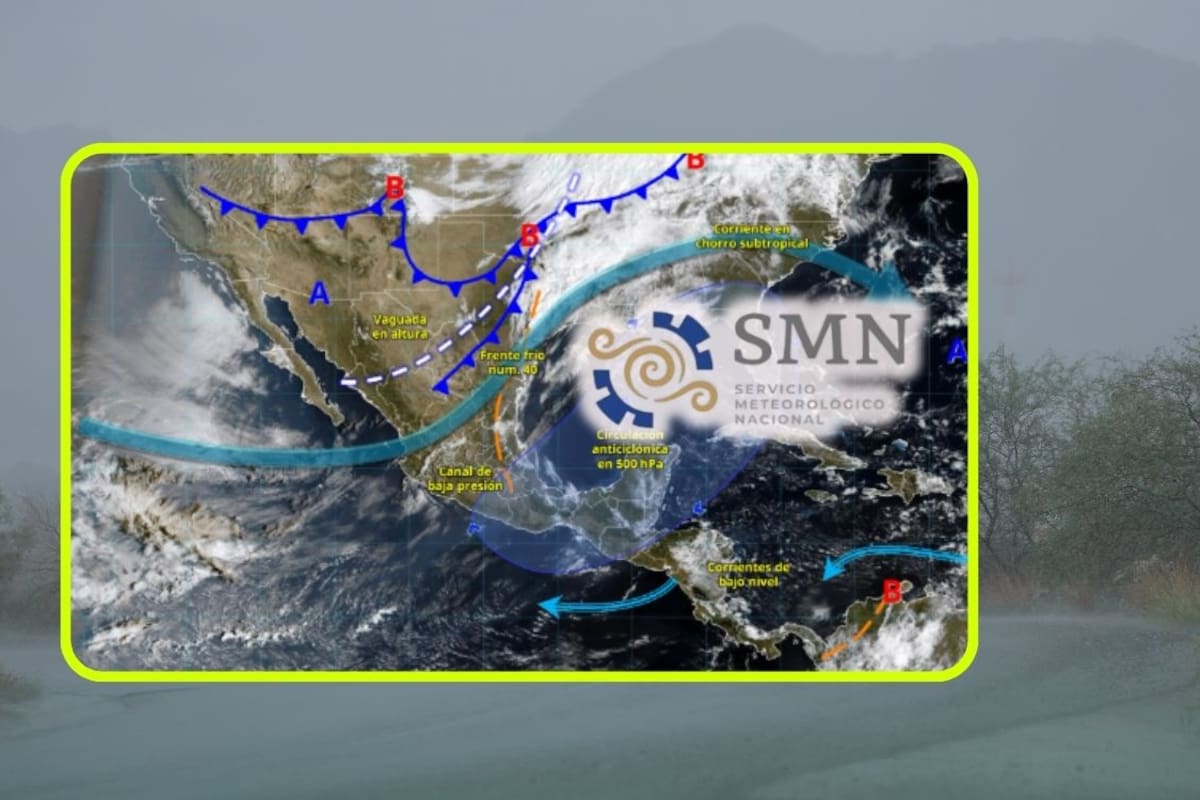 Frente frío 40 “enfriará” estas ciudades con lluvias de hasta 75 mm y evento de “norte” el viernes; el sábado dejará contraste entre heladas y calor de 45°C