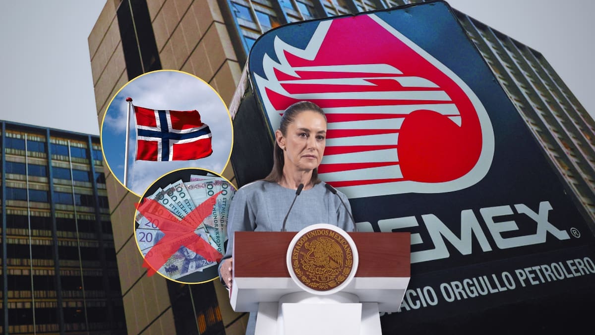Fondo soberano de Noruega se deshace de bonos de Pemex por riesgo de corrupción. Foto: Especial
