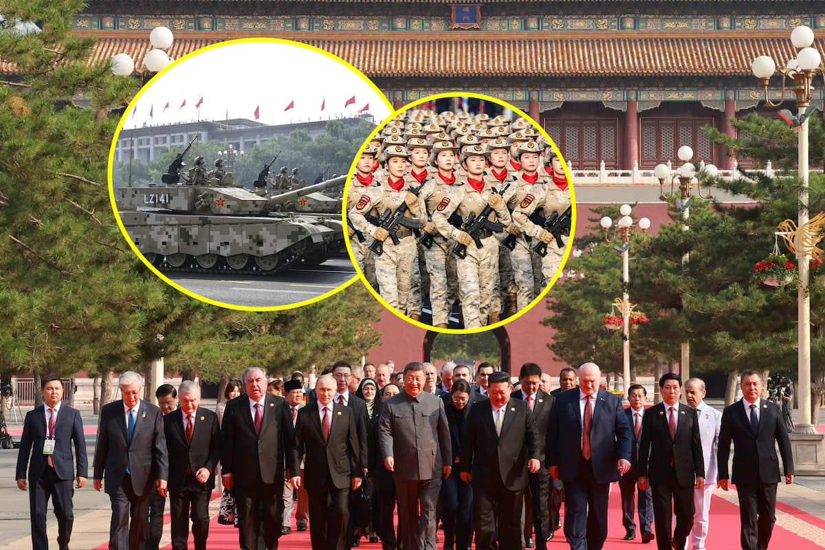 ¿Nuevo orden mundial? El desfile militar de Xi Jinping con Putin y Kim Jong-un alarma a Occidente y desata la ira de Donald Trump