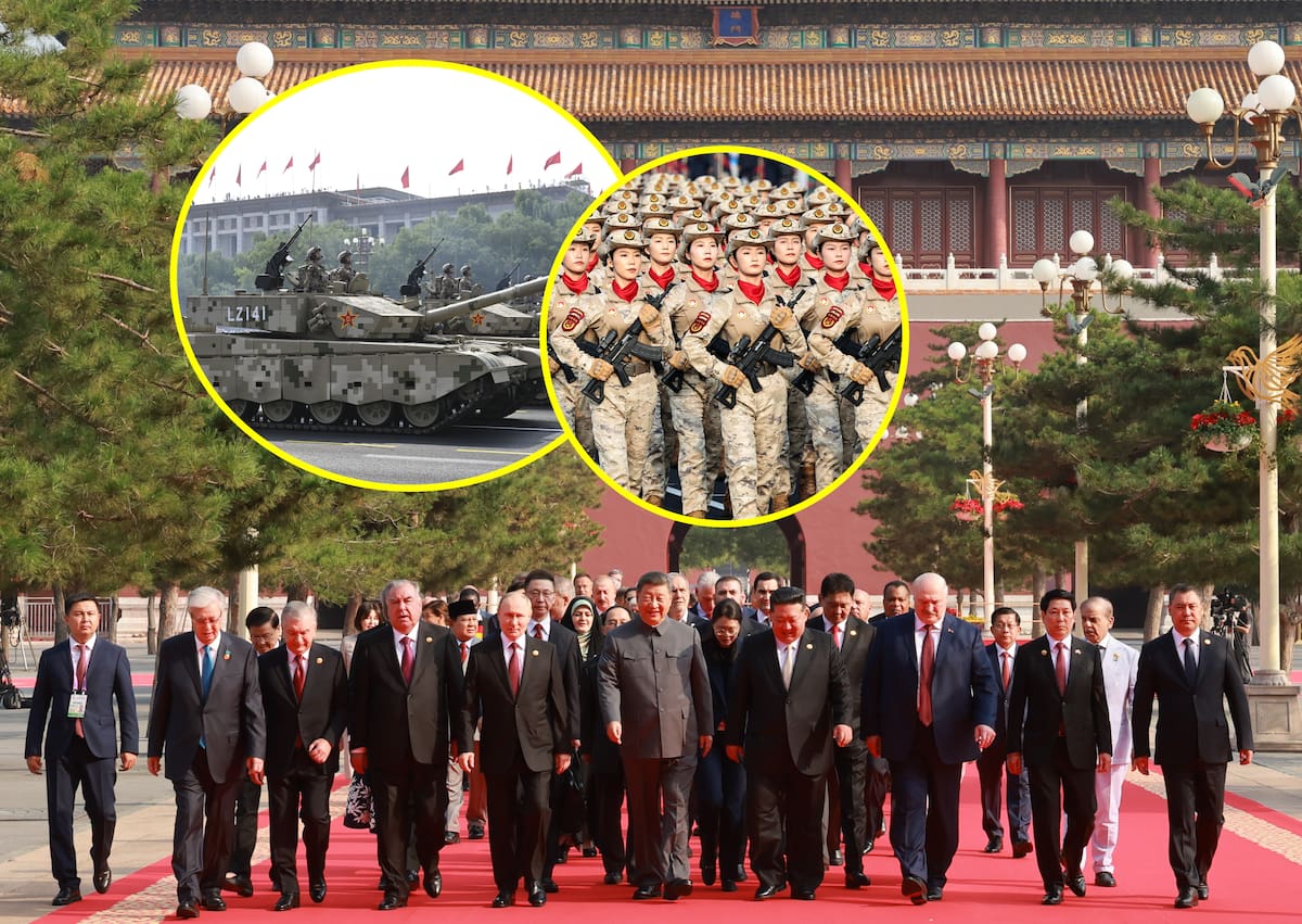 Xi Jinping, Putin y Kim Jong-un exhibieron unidad en un desfile militar sin precedentes en Pekín, donde China mostró su arsenal más avanzado.