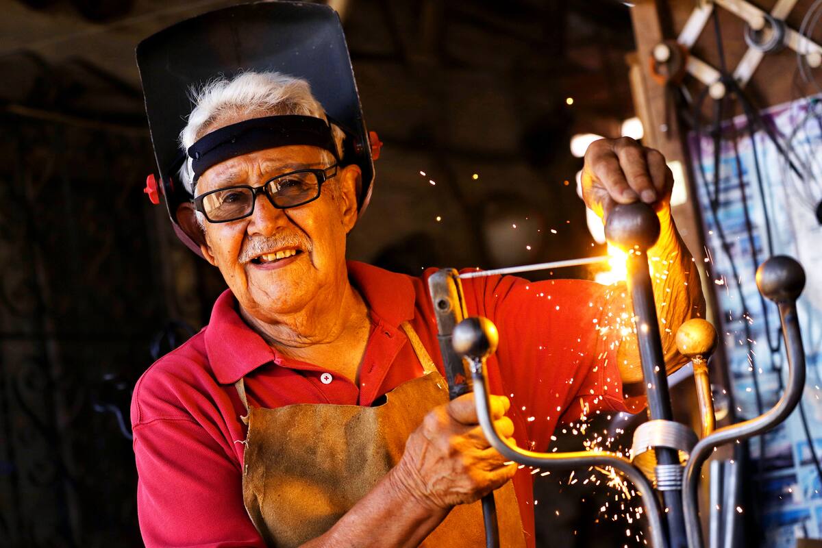 Felipe Moreno: Un herrero lleno de vida