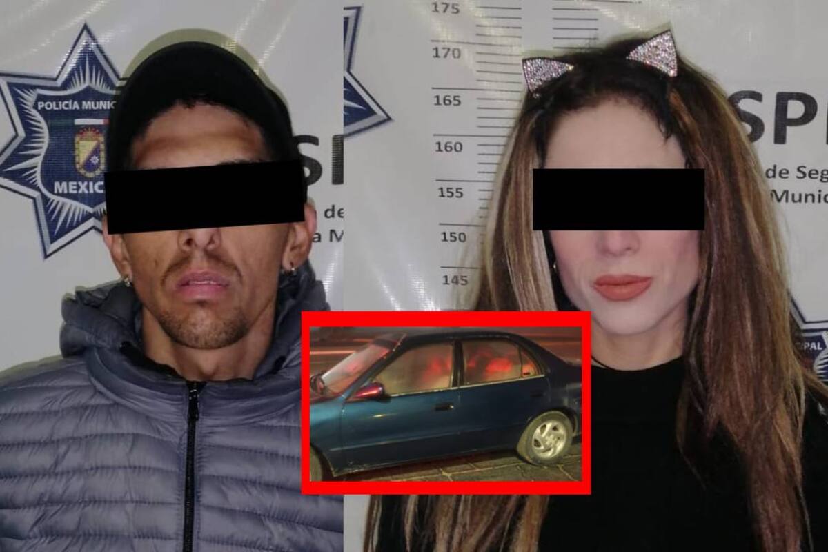 Pareja es arrestada en vehículo con reporte de robo en González Ortega