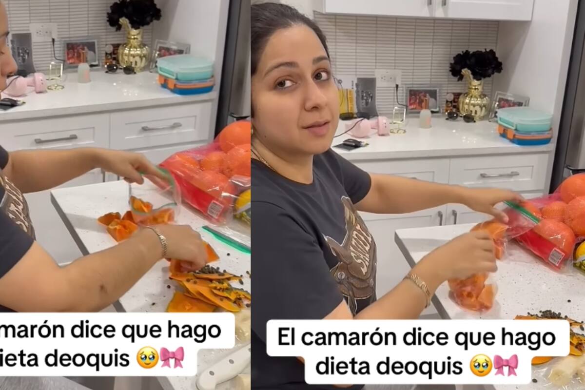 “¿Por qué te engañas sola haciendo bolsitas de fruta?”: Hombre se burla de su esposa por querer hacer dieta