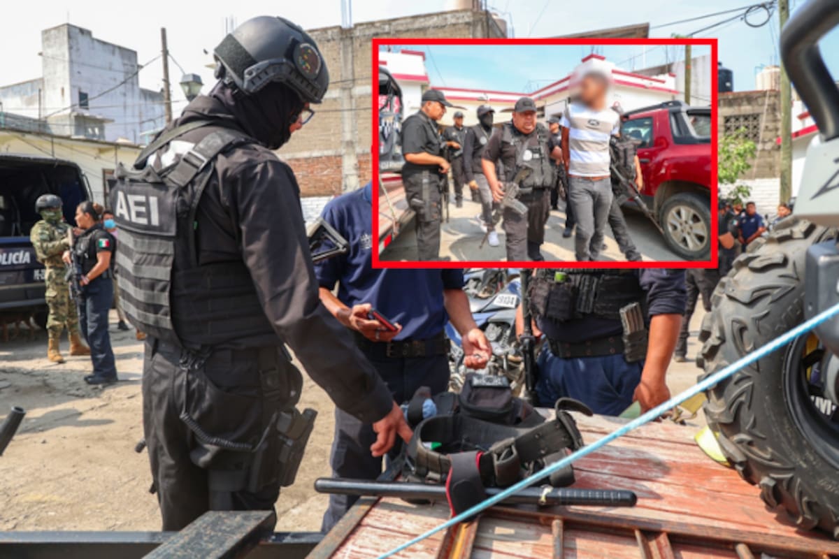 Ocho detenidos y control total: fuerzas federales irrumpen en Pinotepa, Oaxaca tras detectar red criminal dentro de la policía municipal