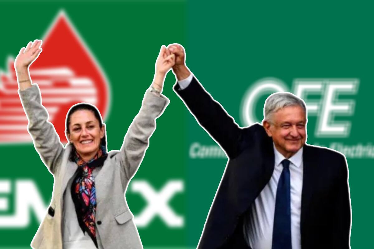 AMLO pide a Sheinbaum mantener apoyo a Pemex y CFE