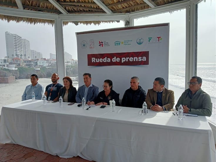 Anuncian cuatro torneos de tenis en Rosarito; se pretende impulsar el deporte y turismo