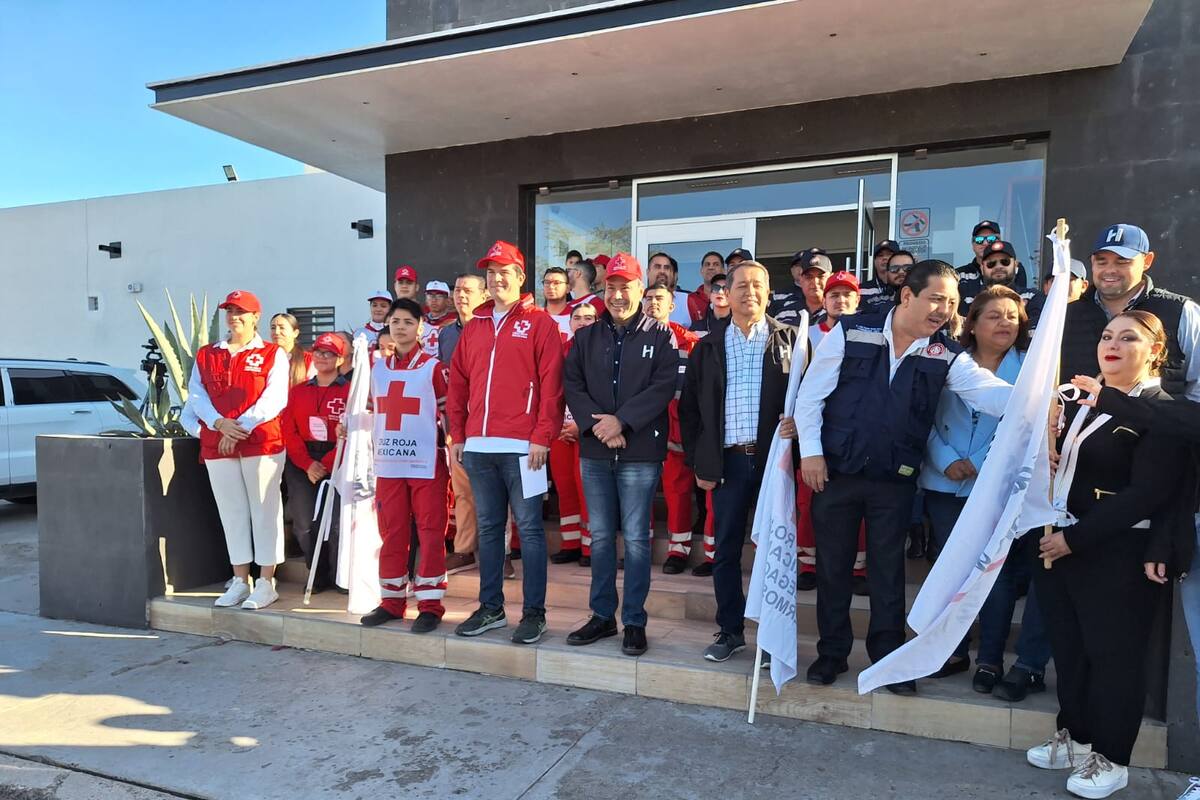 Arranca Operativo Semana Santa 2024 de Cruz Roja en Bahía de Kino
